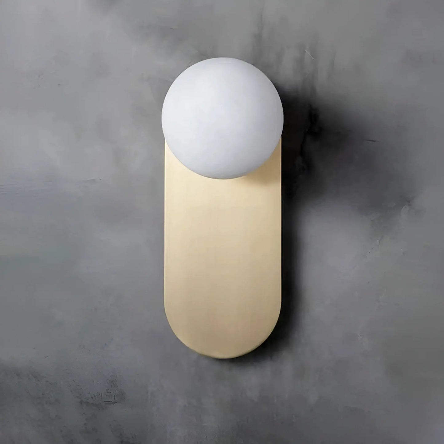 Alabaster Copper Adrion Wall Light - Nuvé