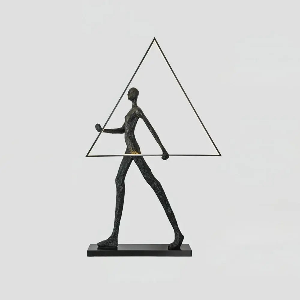 Aeon sculpture characters floor lamp by korewolamp featuring a modern, artistic design with a tall, sleek standing light.
