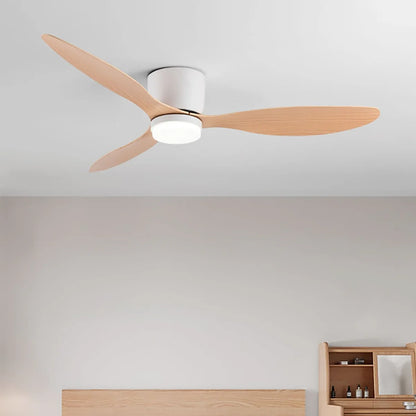 Aerodynamics Wooden Ceiling Fan Light - Nuvé