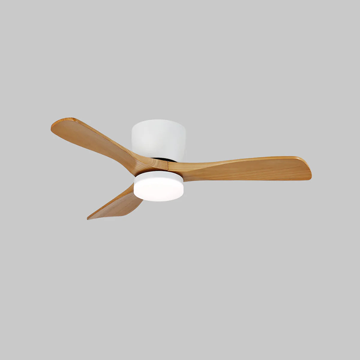 Aerodynamics Wooden Ceiling Fan Light - Nuvé