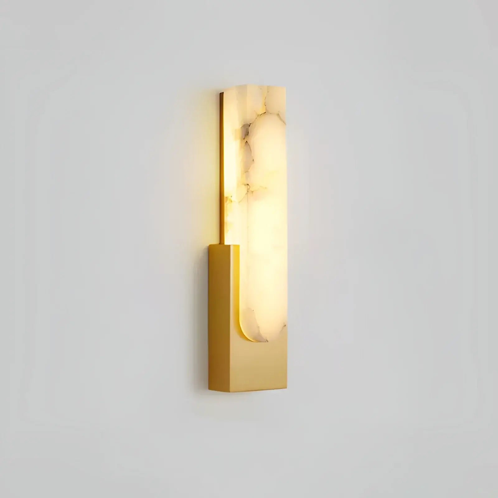 Agatha Alabaster Copper Wall Lamp - Nuvé