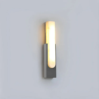 Agatha Alabaster Copper Wall Lamp - Nuvé