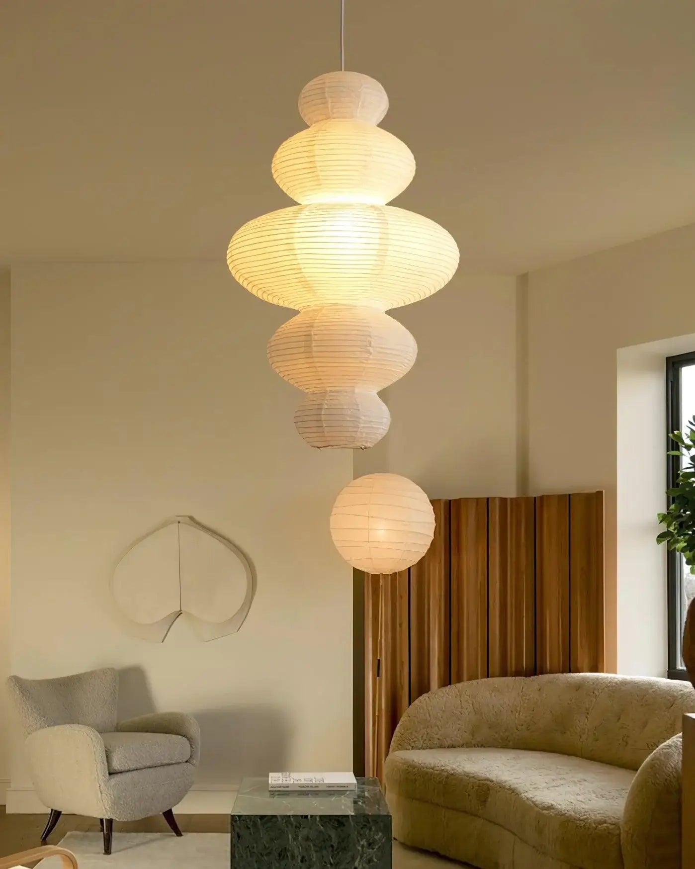 Akari Juni Pendant Lamp - Nuvé