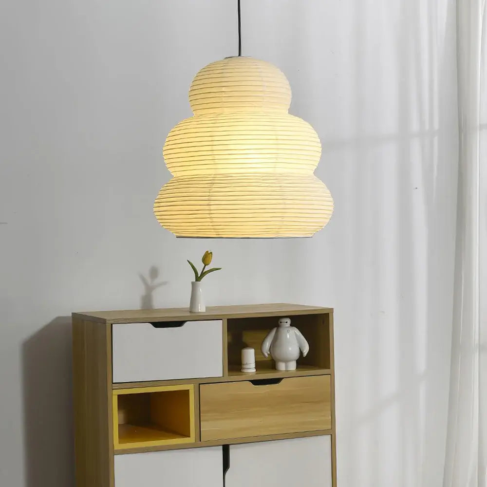Akari Rice Paper 24N Pendant Light - Nuvé