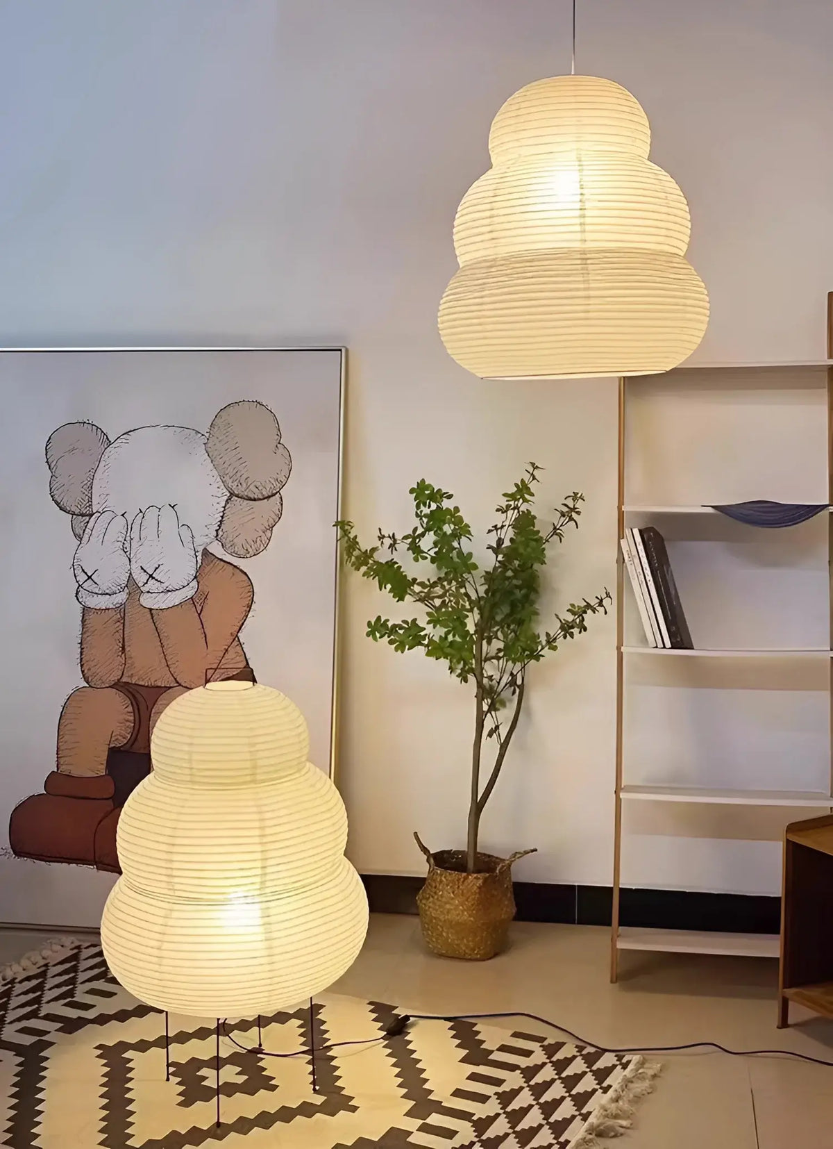 Akari Rice Paper 24N Pendant Light
