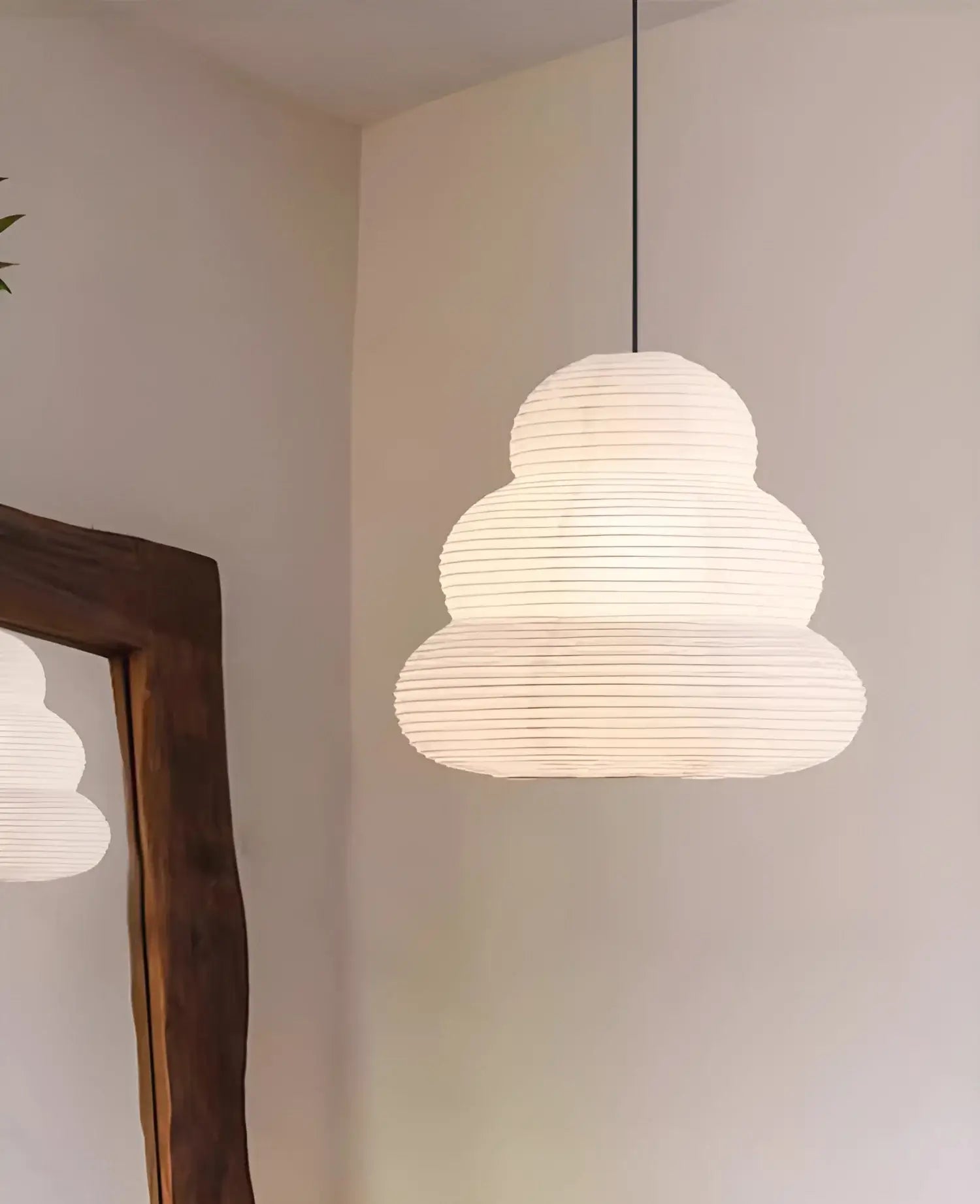 Akari Rice Paper 24N Pendant Light - Nuvé