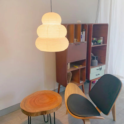 Akari Rice Paper 24N Pendant Light - Nuvé