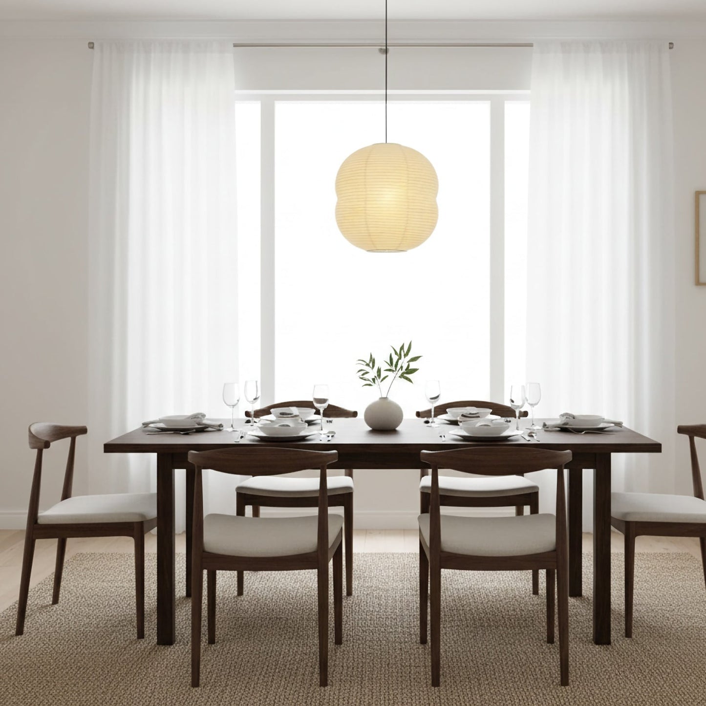 Akari Minimalist Pendant Light - Nuvé