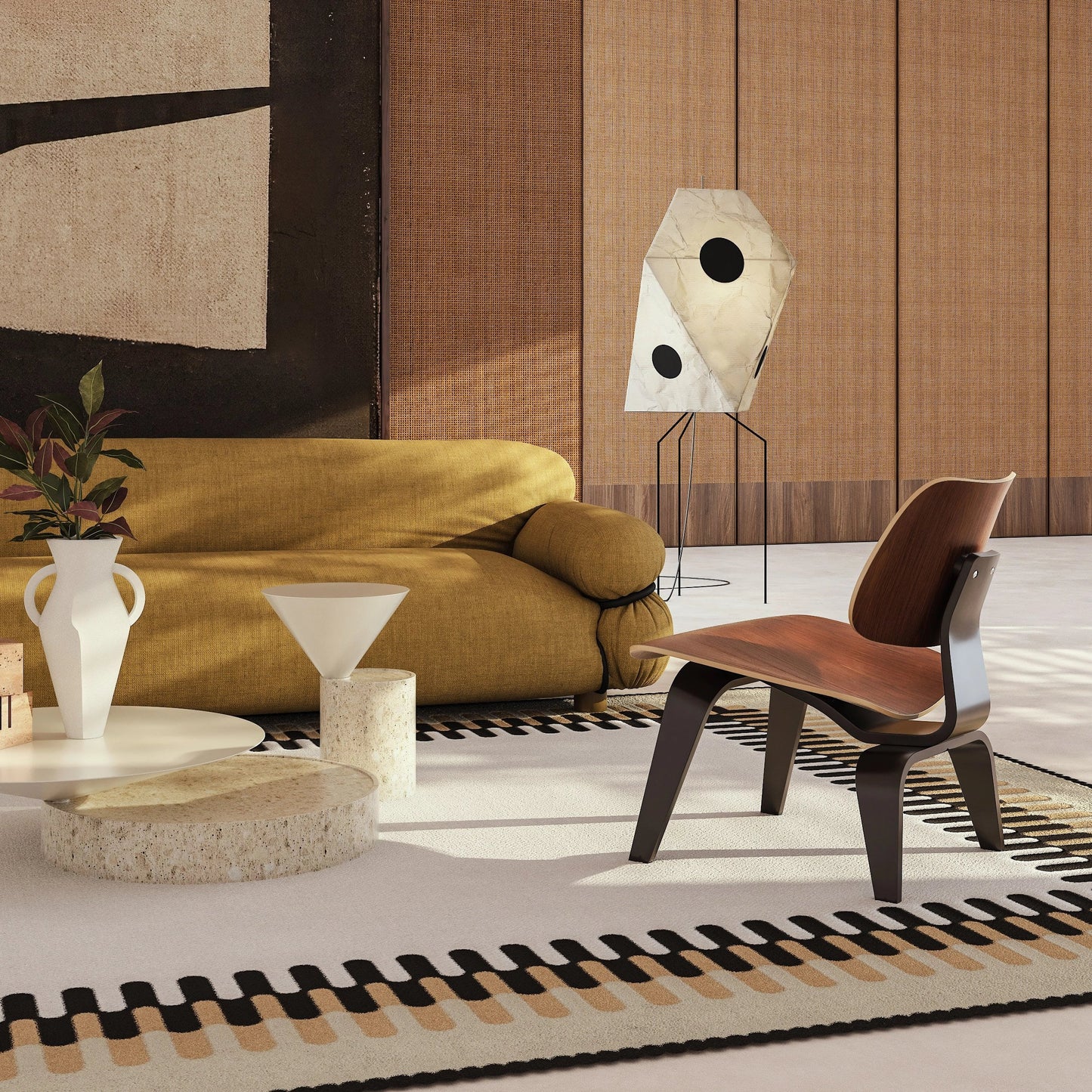 Akari UF3-Q Floor Lamp - Nuvé