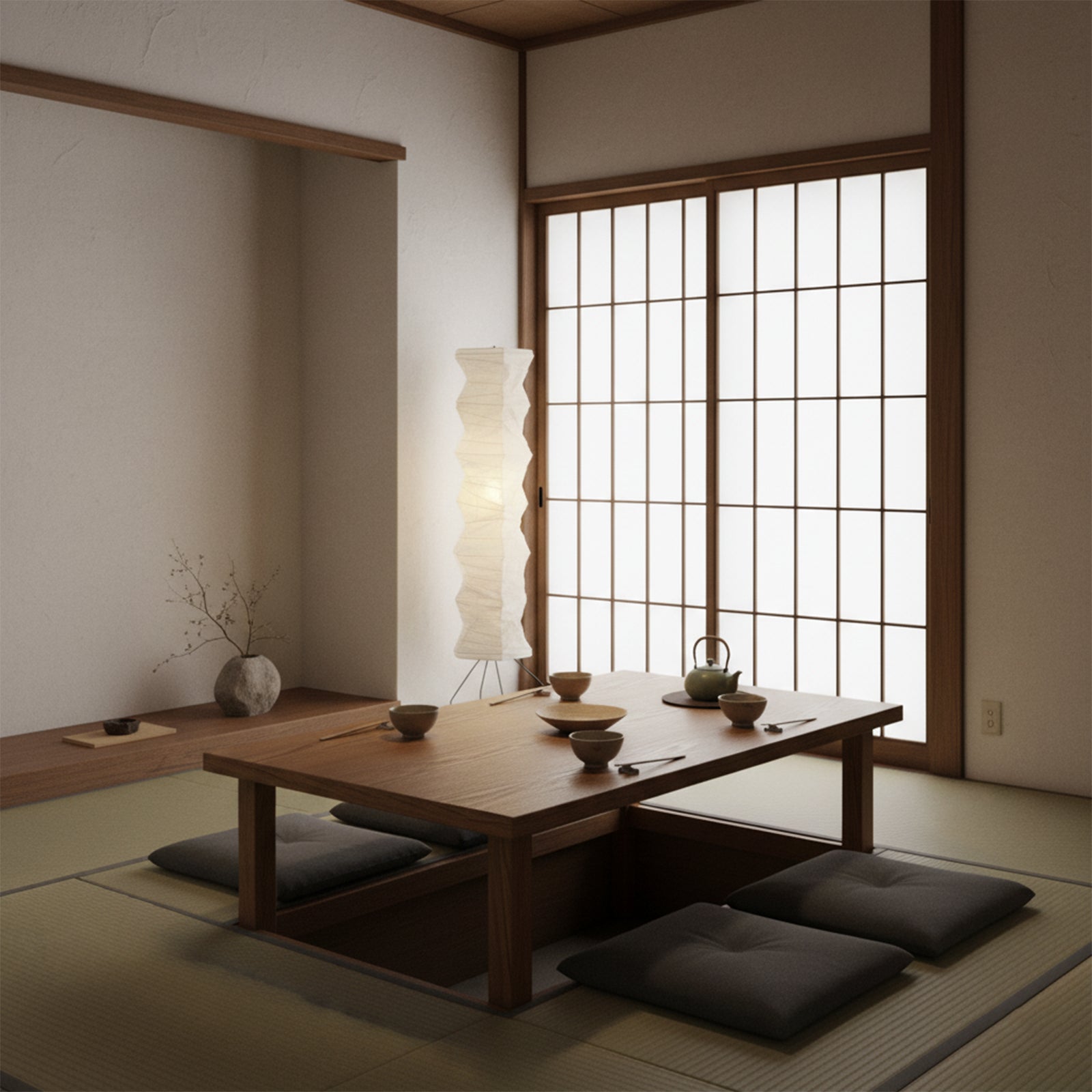 Akari UF4-33N Floor Lamp - Nuvé