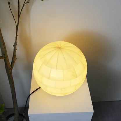 Alabaster Ball Table Lamp - Nuvé