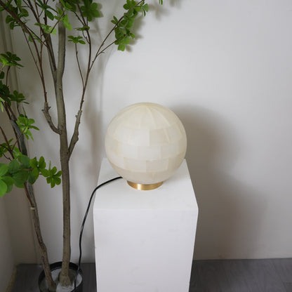 Alabaster Ball Table Lamp - Nuvé