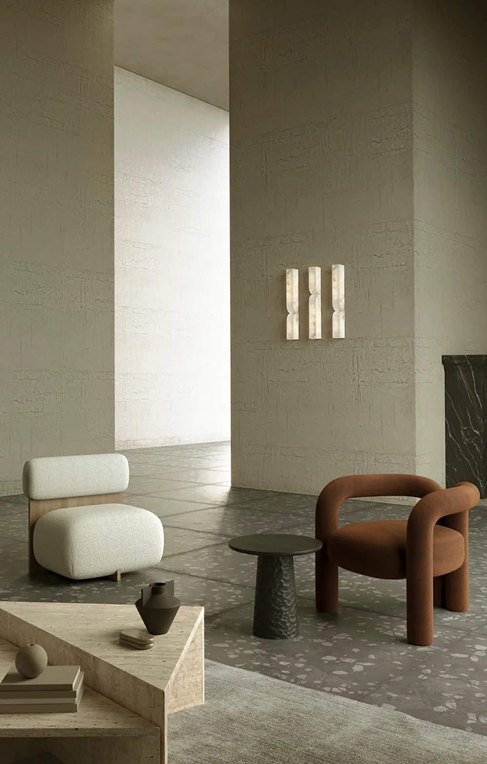 Alabaster Essence Wall Sconce - Nuvé