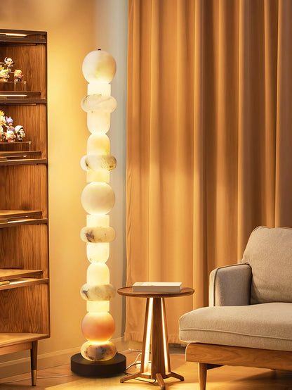 Alabaster Floor Lamp - Nuvé