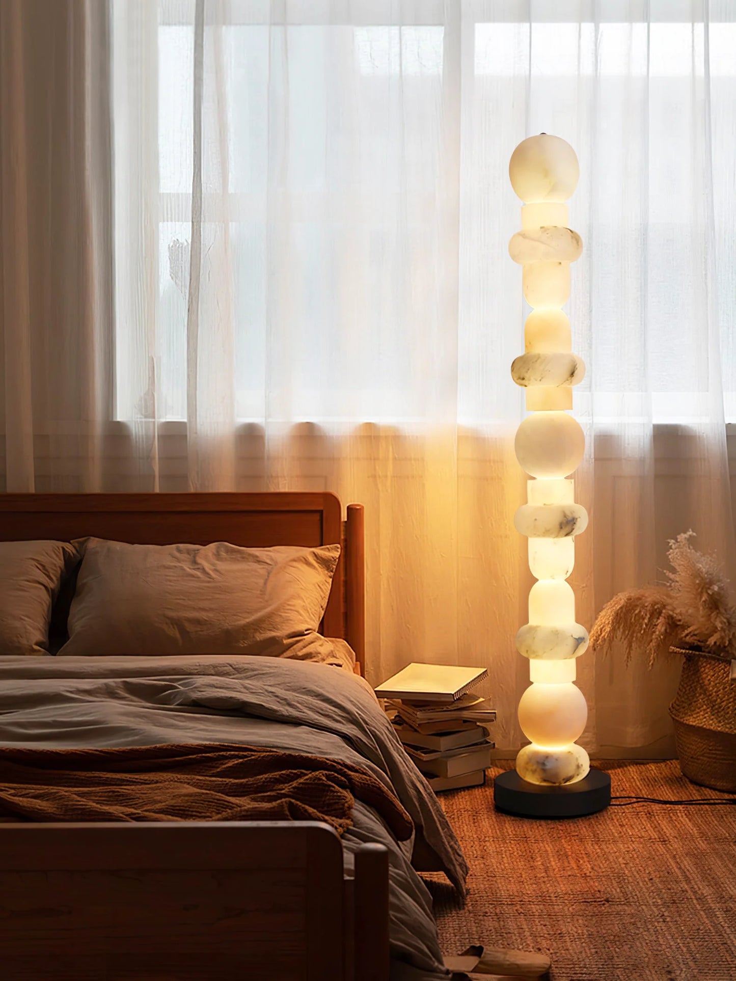Alabaster Floor Lamp - Nuvé