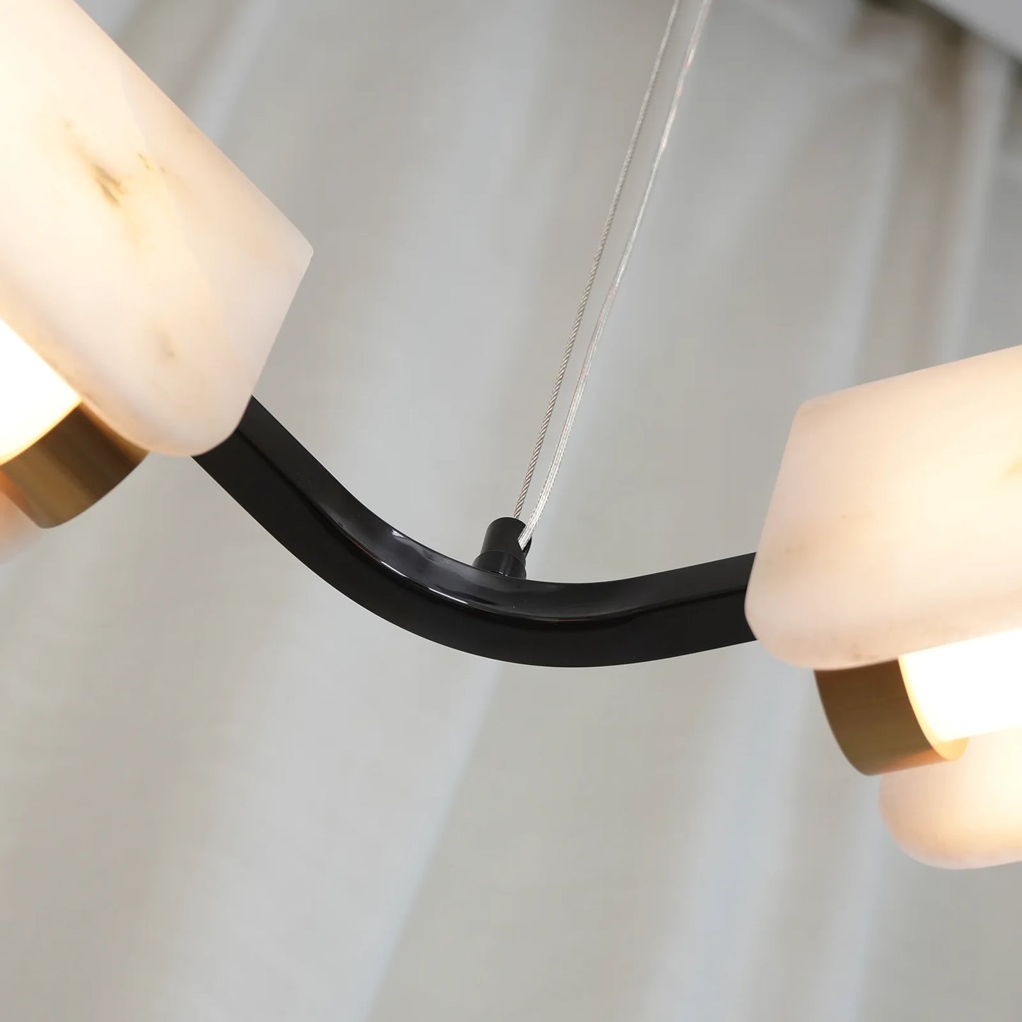 Alabaster Modern Chandelier - Nuvé