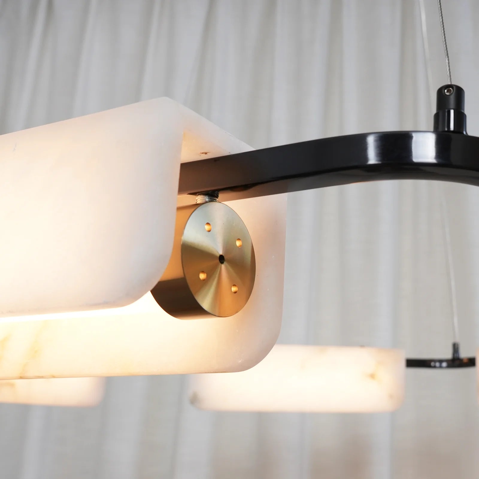 Alabaster Modern Chandelier - Nuvé
