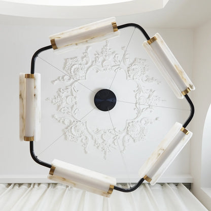 Alabaster Modern Chandelier - Nuvé