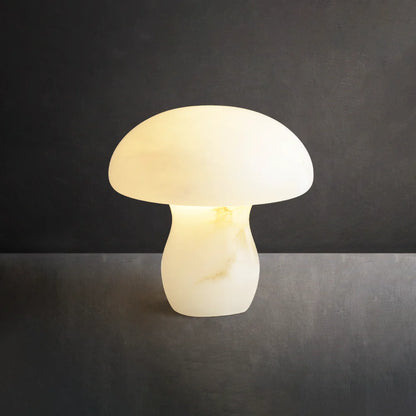 Alabaster Mushroom Table Lamp - Nuvé