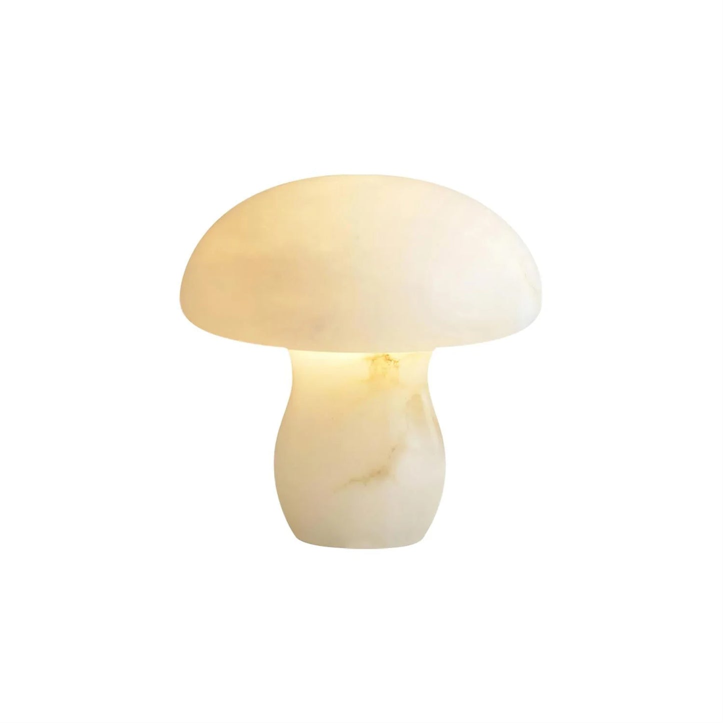 Alabaster Mushroom Table Lamp