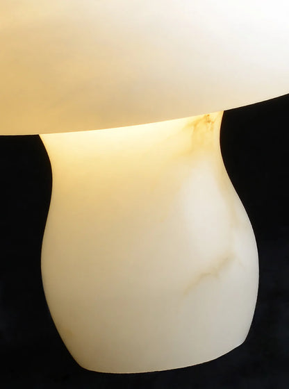 Alabaster Mushroom Table Lamp - Nuvé