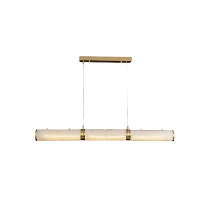 Alabaster Pillar Linear Chandelier - Nuvé