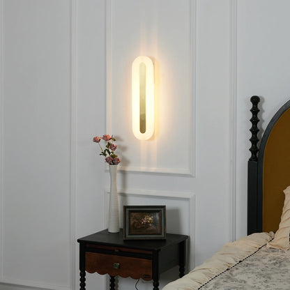Alabaster Rounded Wall Light - Nuvé
