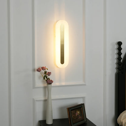 Alabaster Rounded Wall Light - Nuvé