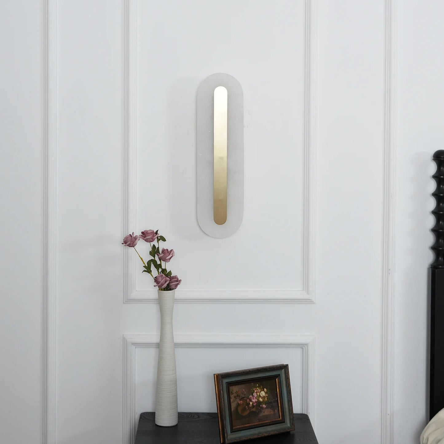 Alabaster Rounded Wall Light - Nuvé