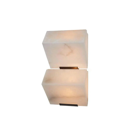 Modern Alabaster Staircase Wall Lamp - Nuvé