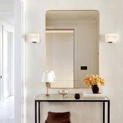 Modern Alabaster Staircase Wall Lamp - Nuvé