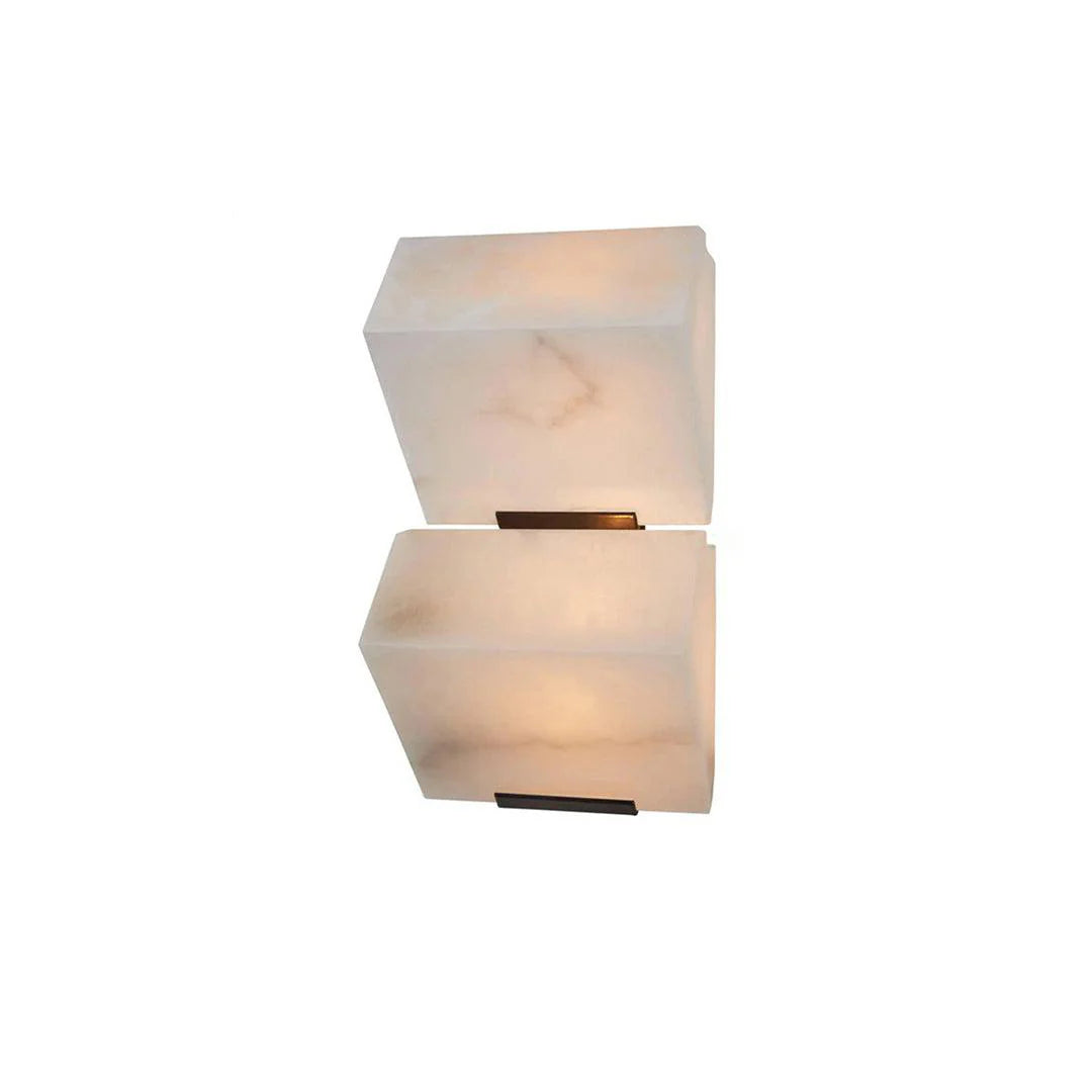 Modern Alabaster Staircase Wall Lamp - Nuvé