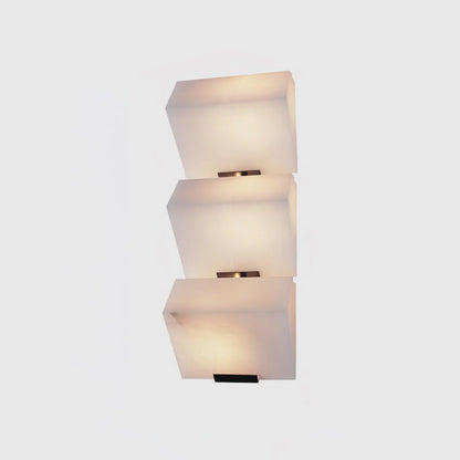 Modern Alabaster Staircase Wall Lamp - Nuvé