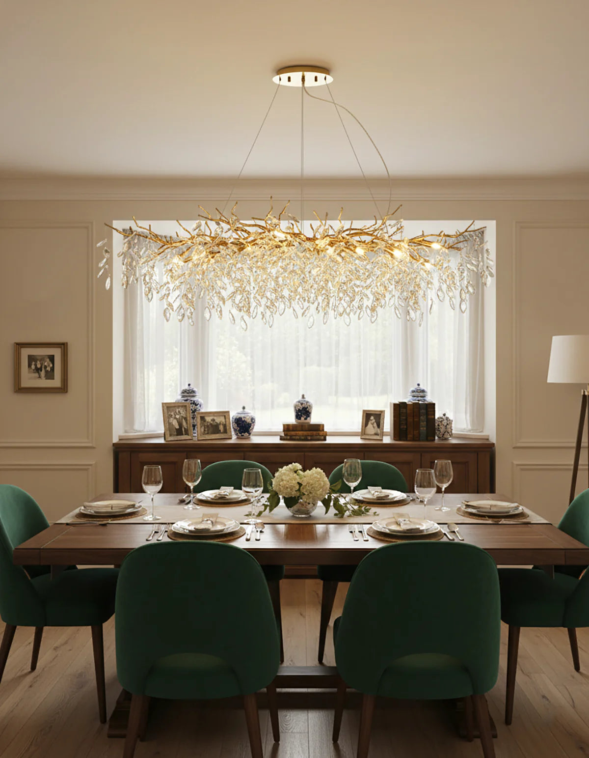 Albero Collection Crystal Chandelier - Nuvé