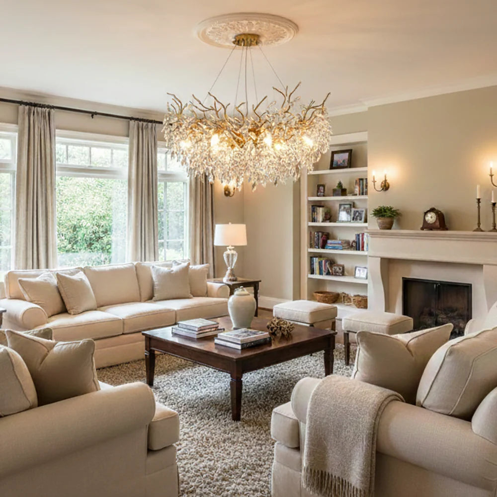 Albero Collection Crystal Chandelier - Nuvé