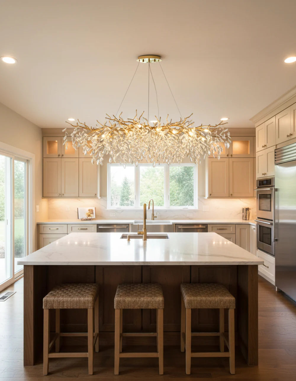 Albero Collection Crystal Chandelier - Nuvé