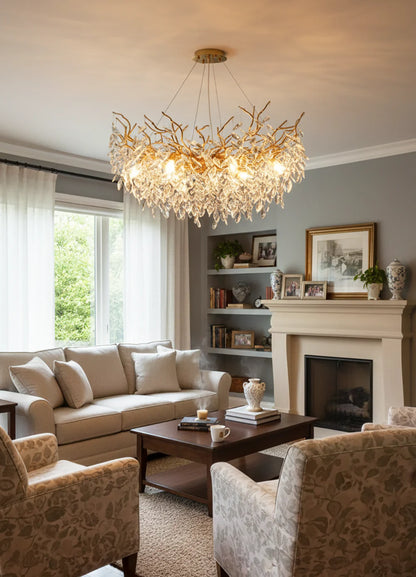 Albero Collection Crystal Chandelier - Nuvé
