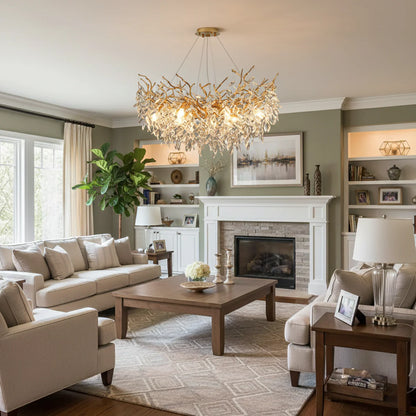 Albero Collection Crystal Chandelier - Nuvé