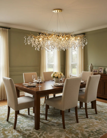 Albero Collection Crystal Chandelier - Nuvé