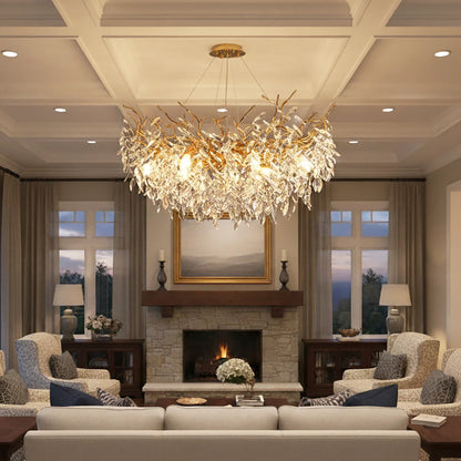 Albero Collection Crystal Chandelier