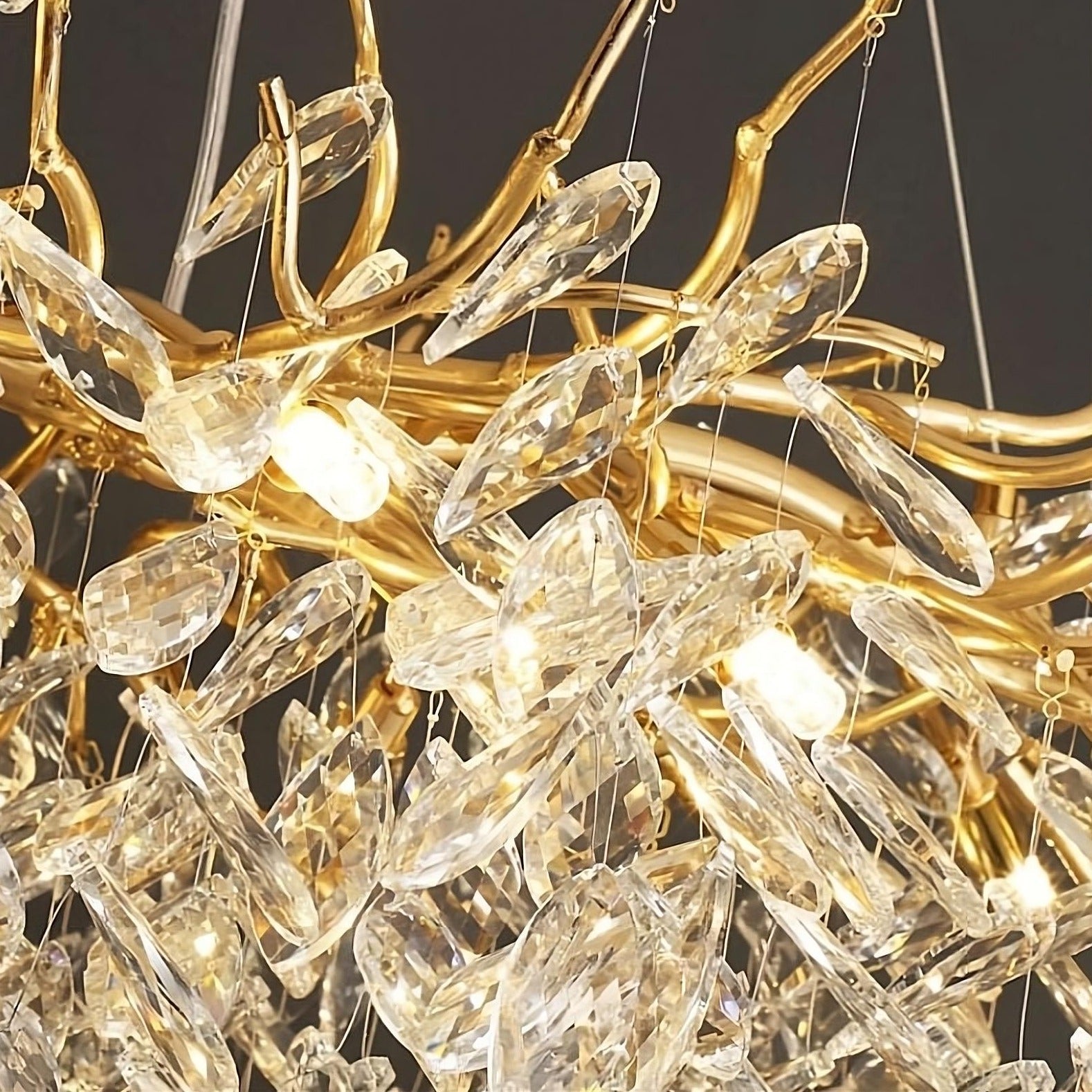 Albero Collection Crystal Chandelier - Nuvé