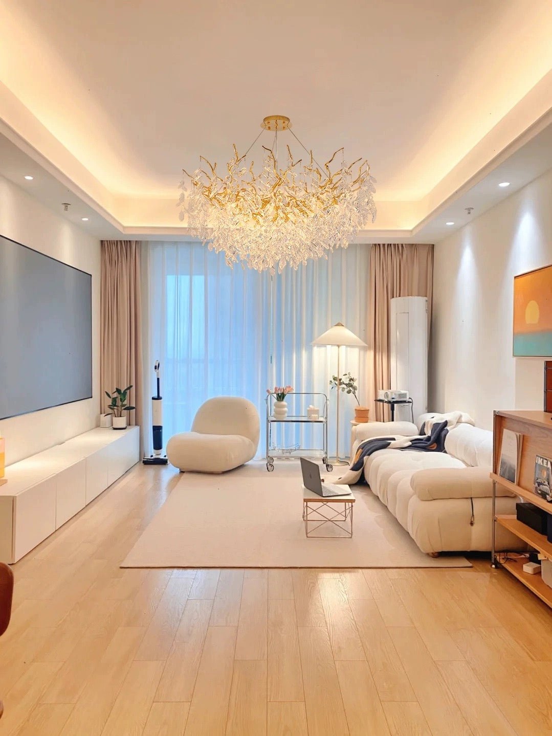 Albero Collection Crystal Chandelier - Nuvé