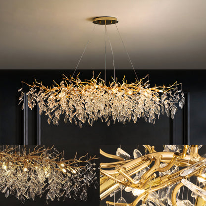 Albero Collection Crystal Chandelier - Nuvé