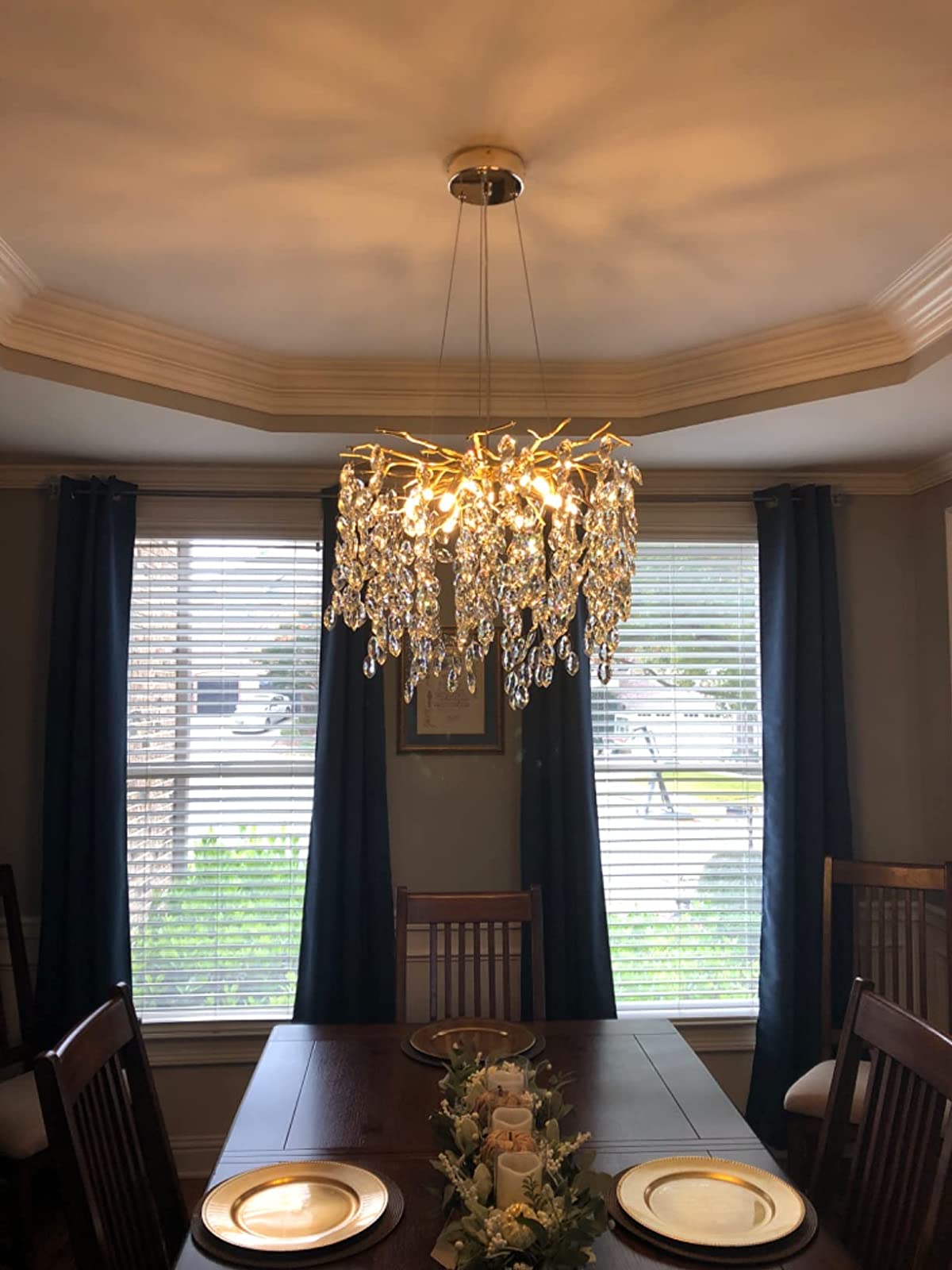 Albero Collection Crystal Chandelier - Nuvé