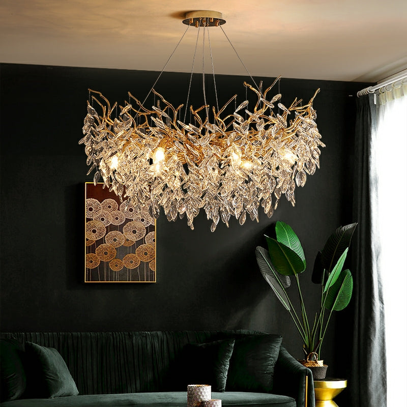Albero Collection Crystal Chandelier - Nuvé