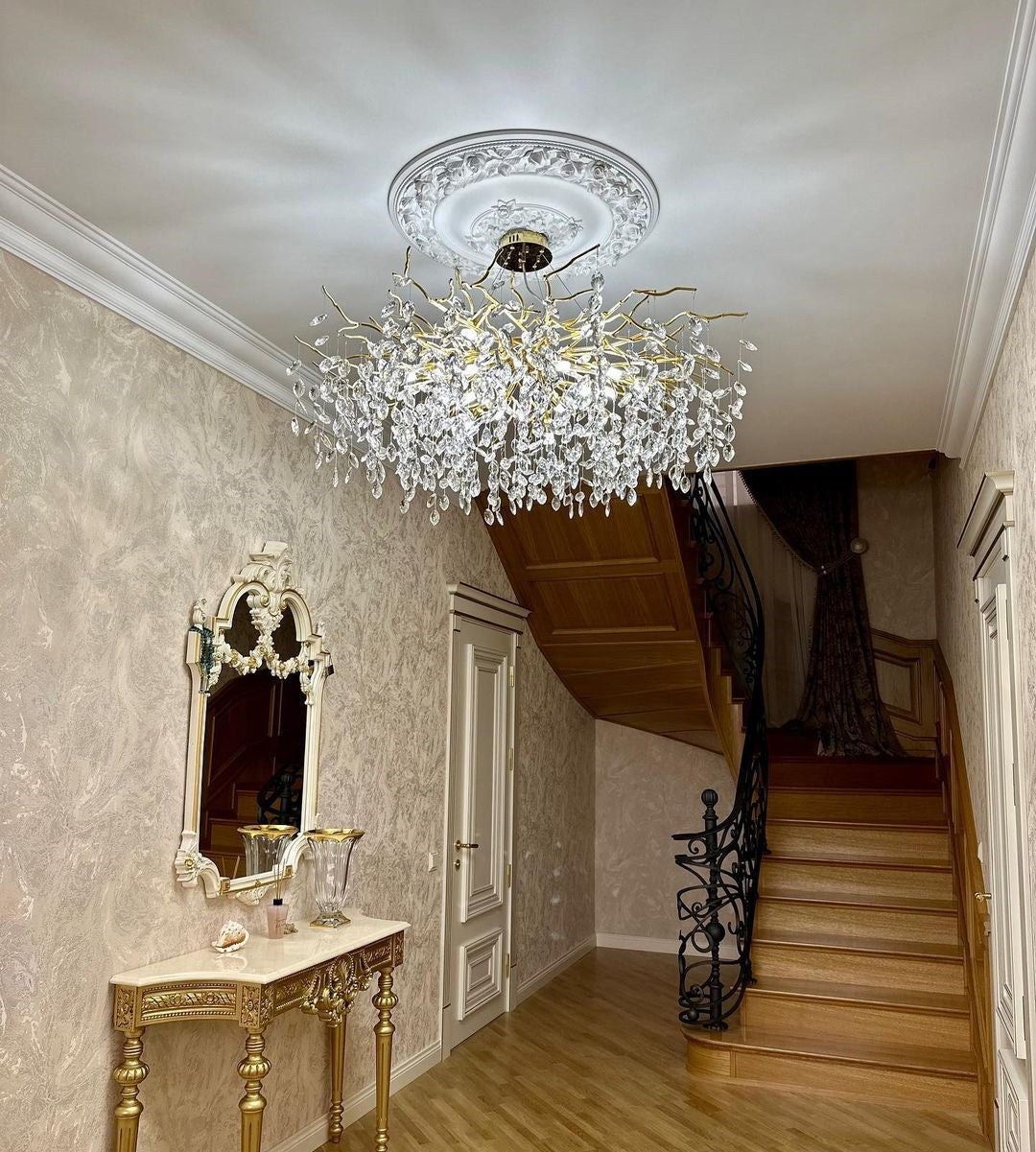 Albero Collection Crystal Chandelier