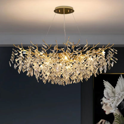 Albero Collection Crystal Chandelier - Nuvé