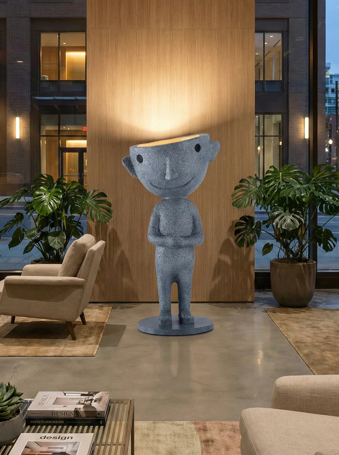 Alien Statue Floor Lamp - Nuvé