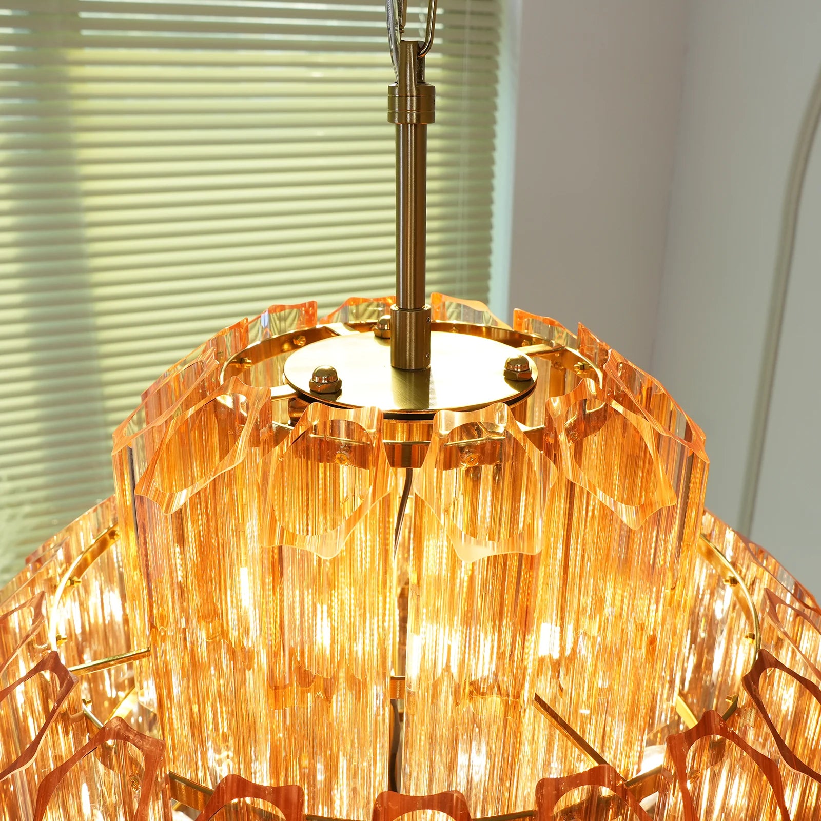 Amber Palermo Round Chandelier - Nuvé