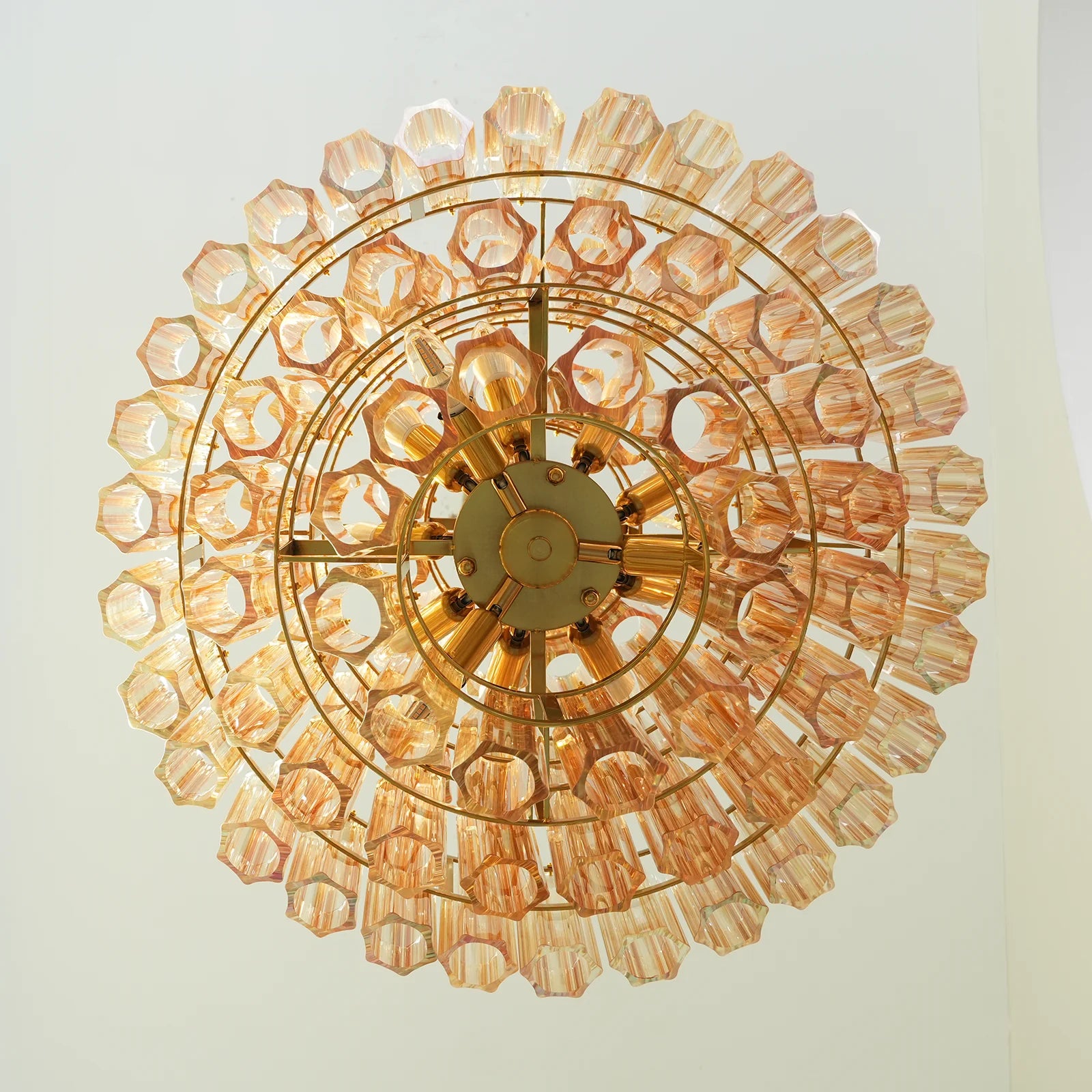 Amber Palermo Round Chandelier - Nuvé